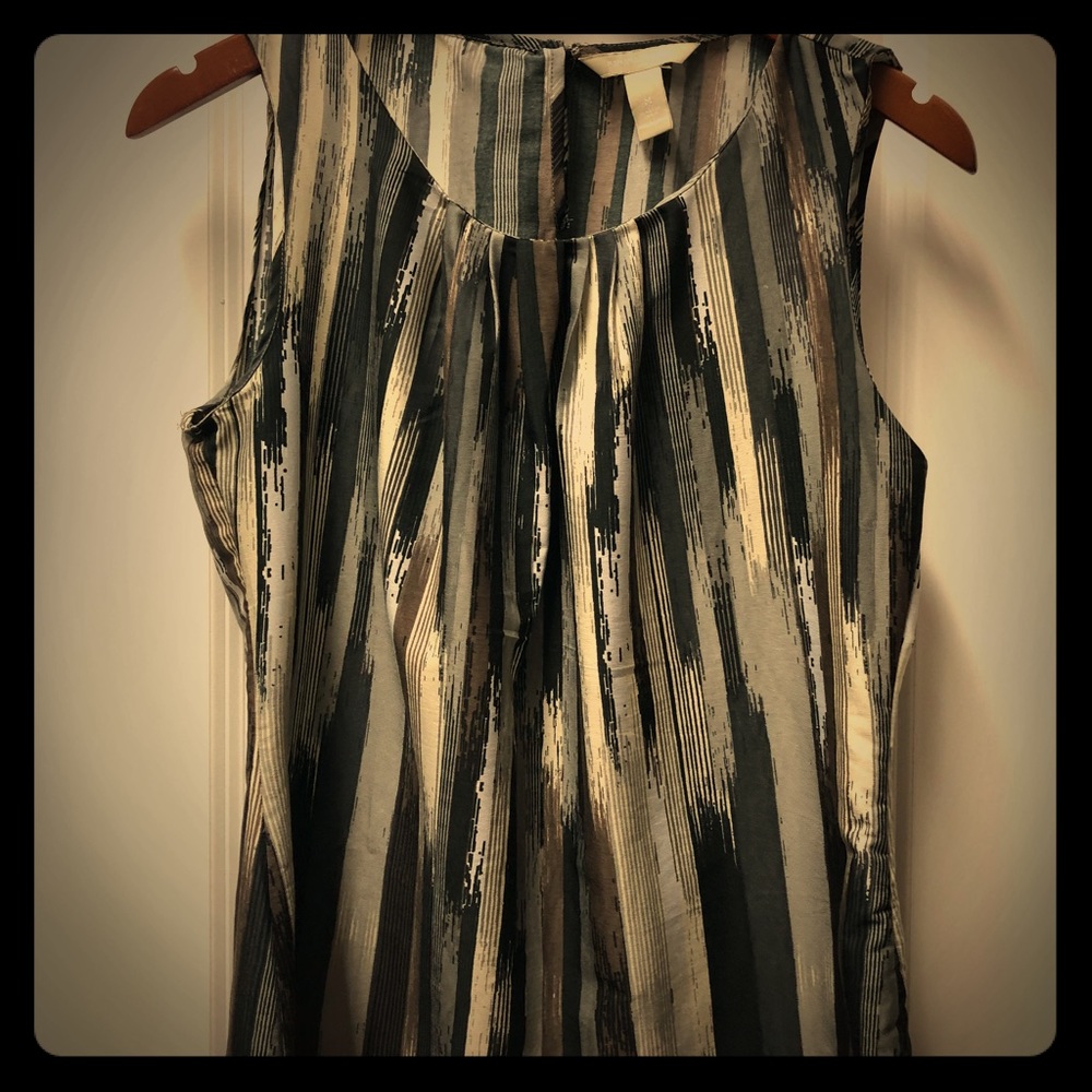 Banana Republic sleeveless blouse